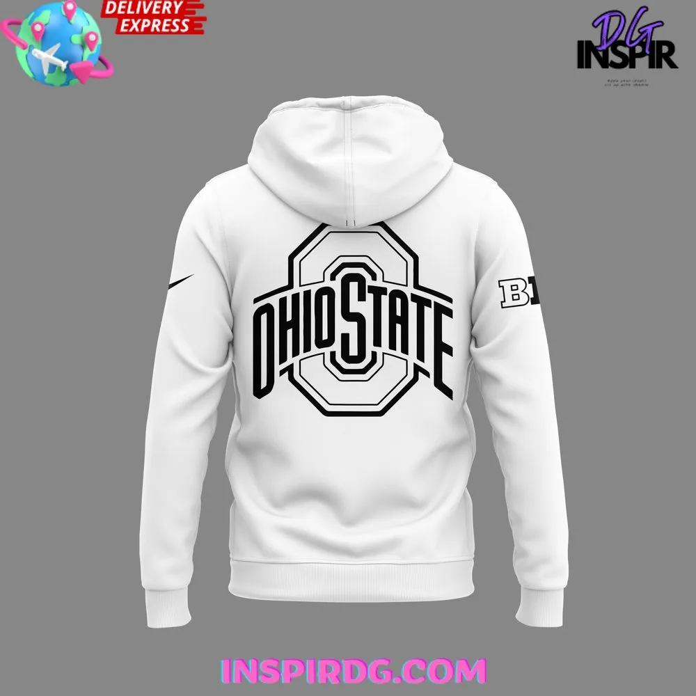 -Ohio State Buckeyes Jesus Won 2024 White Hoodie