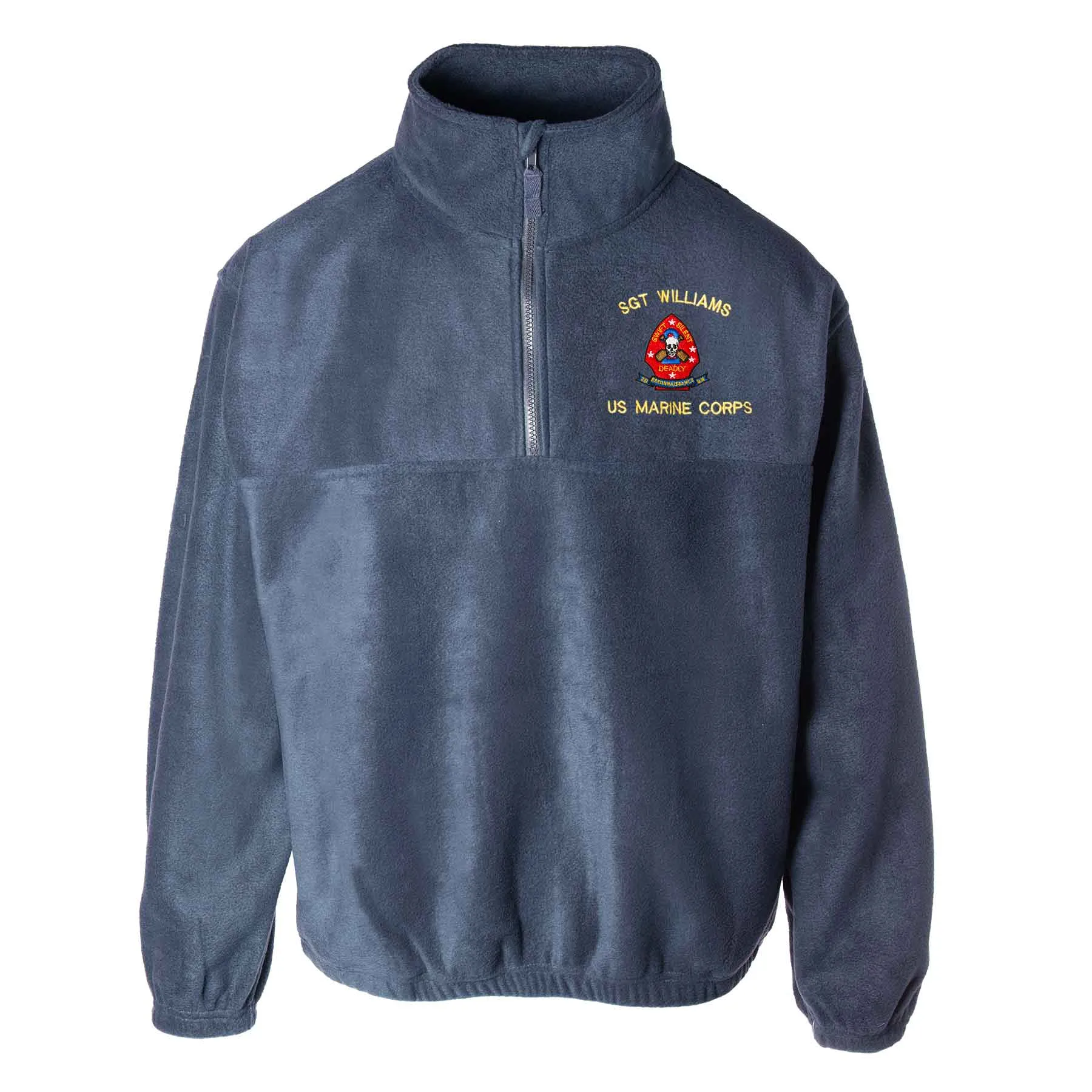 2nd Reconnaissance Battalion Embroidered Fleece 1/4 Zip