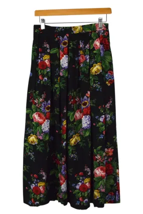 80s/90s Floral Skirt