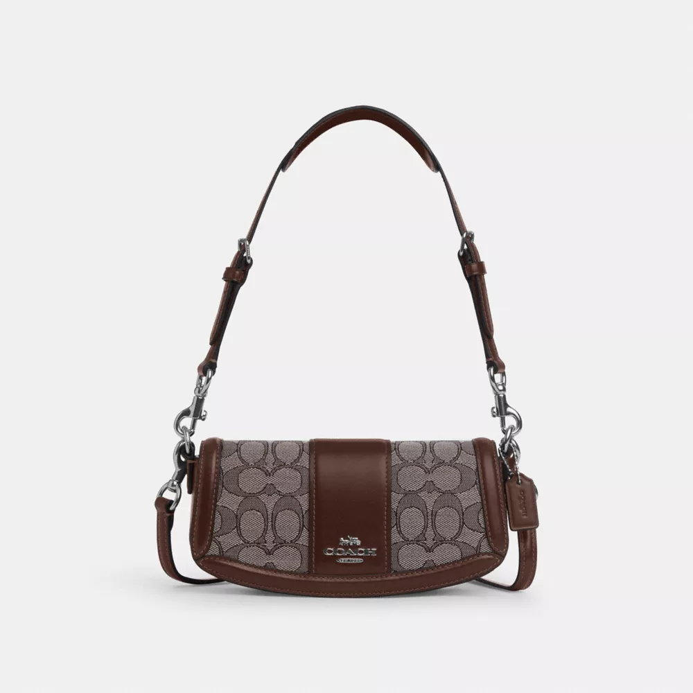 Andrea Small Shoulder Bag In Signature Jacquard