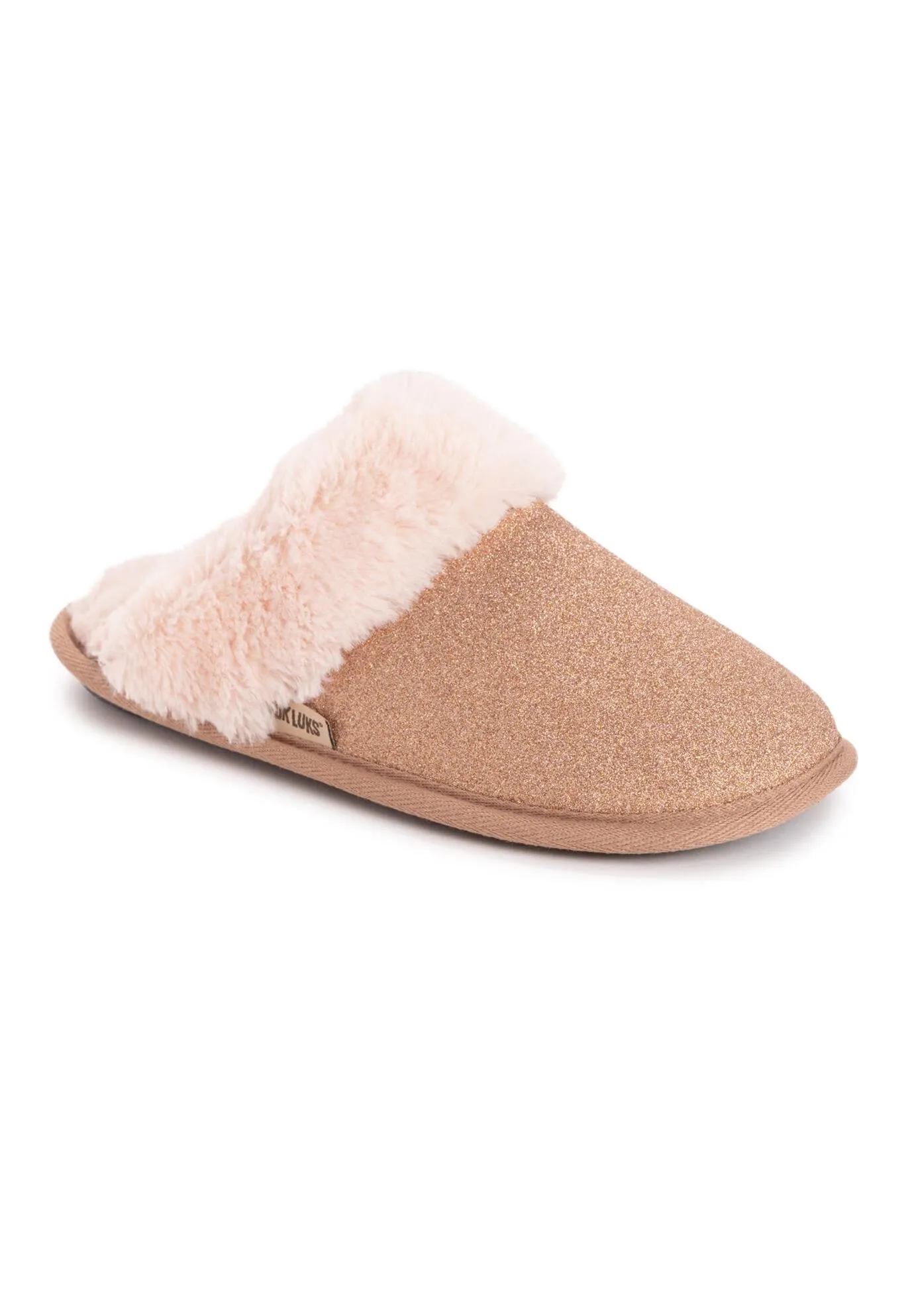 Angled Sparkle Scuff Slipper