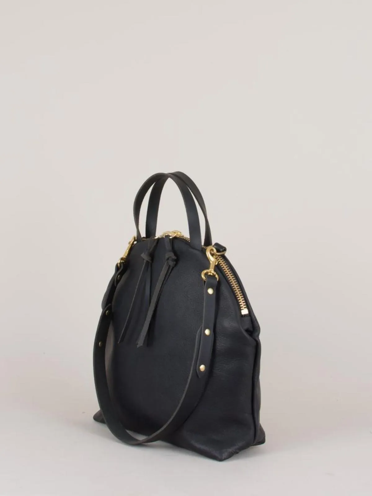 Anni Large Shoulder Bag - Black