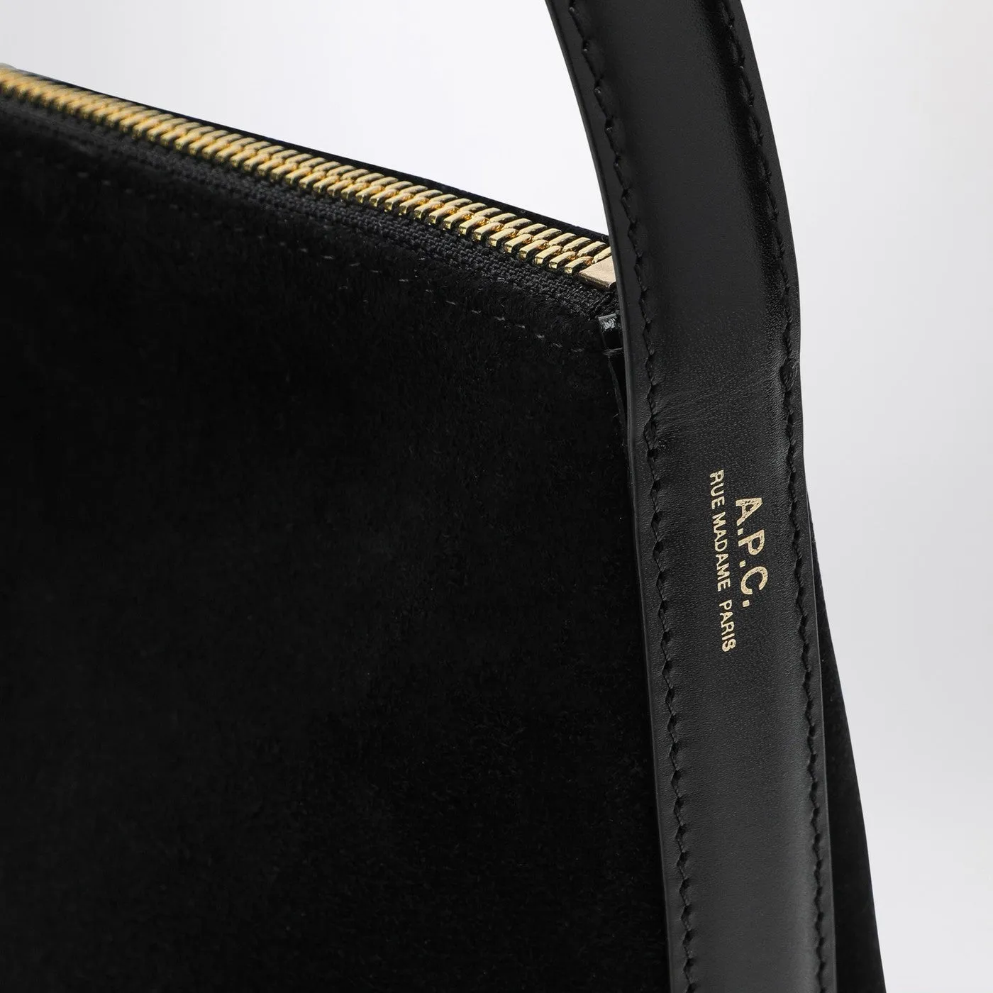 A.P.C.    A.P.C. Vera Black Medium Shoulder Bag