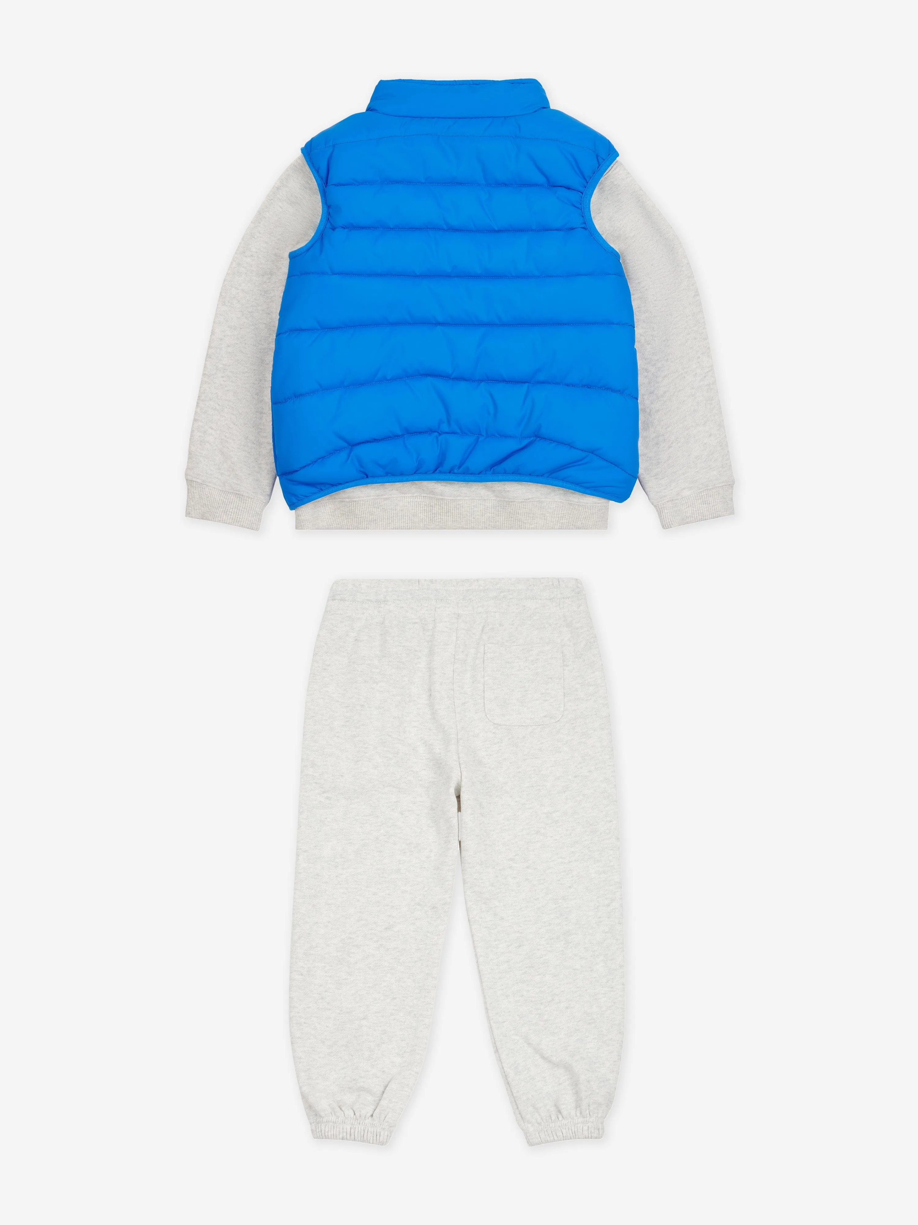 Baby Boys Tracksuit and Gilet Set in Grey