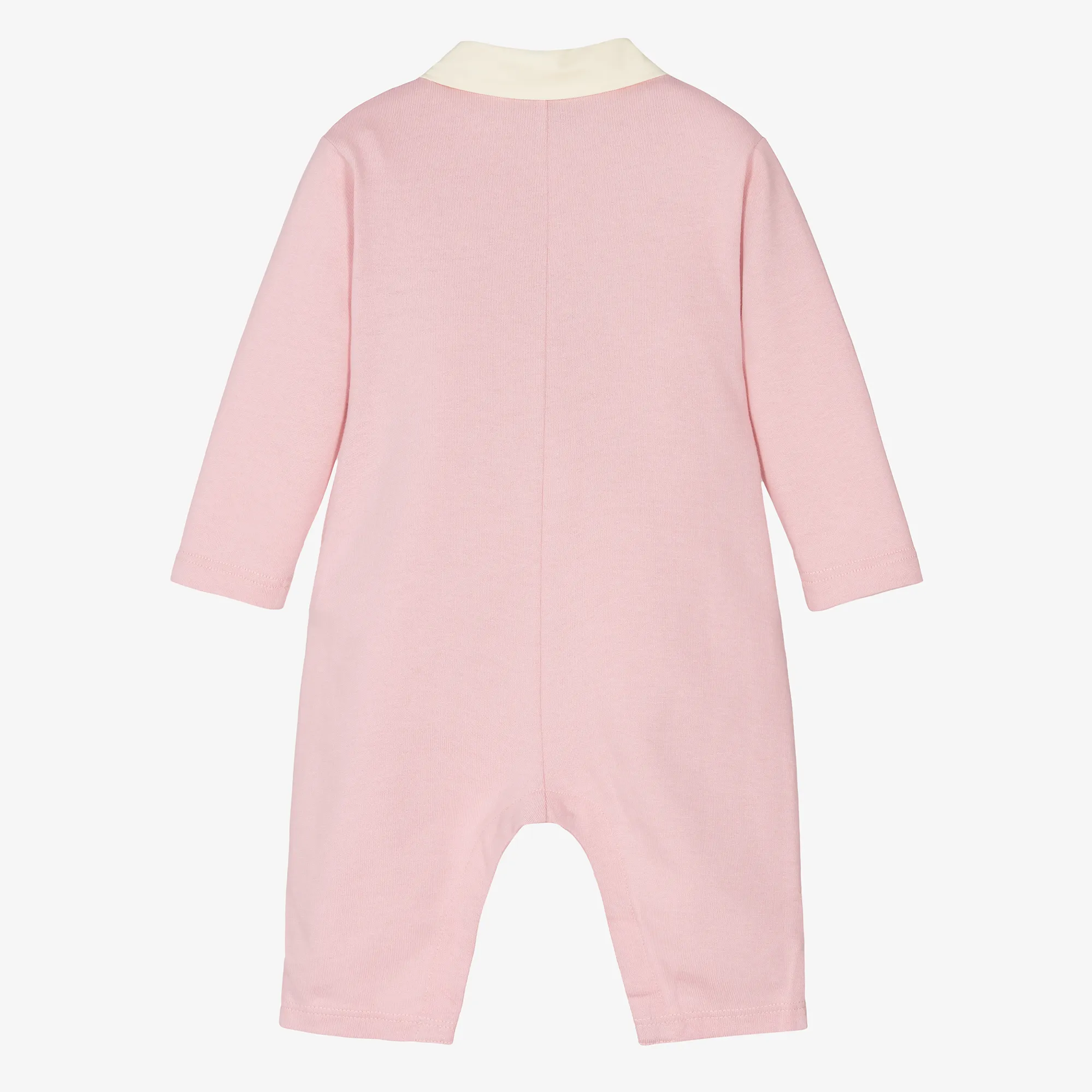 Baby Girls Pink Interlocking G Romper