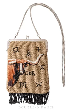 Bag, Beaded, Lead Steer, 1060