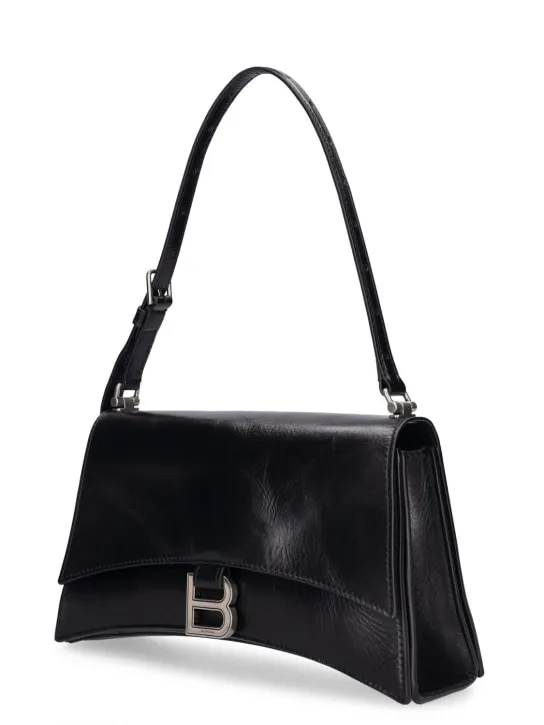 Balenciaga   Small Crush Sling leather shoulder bag 