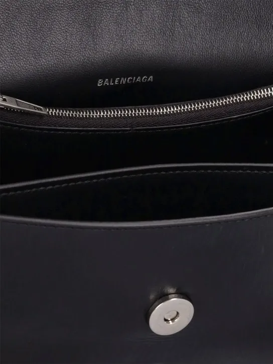 Balenciaga   Small Crush Sling leather shoulder bag 