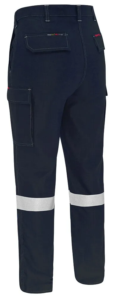 Bisley Workwear BPCL8580T Apex 240 - Women's Taped FR PPE2 - Ripstop Cargo Pant - Navy - 6