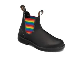 BLUNDSTONE 2105 BLACK/RAINBOW E/S BOOT