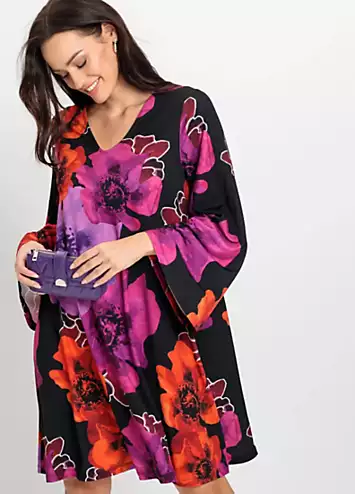 bonprix Floral Print Tunic Dress | Grattan