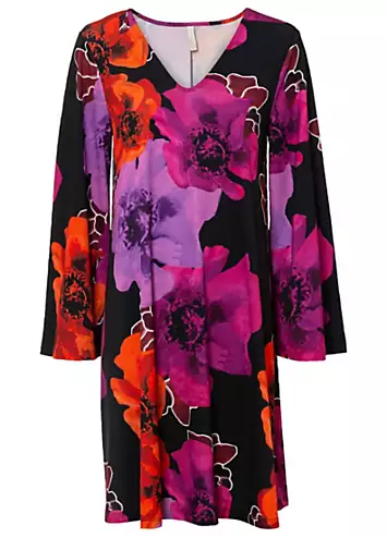 bonprix Floral Print Tunic Dress | Grattan