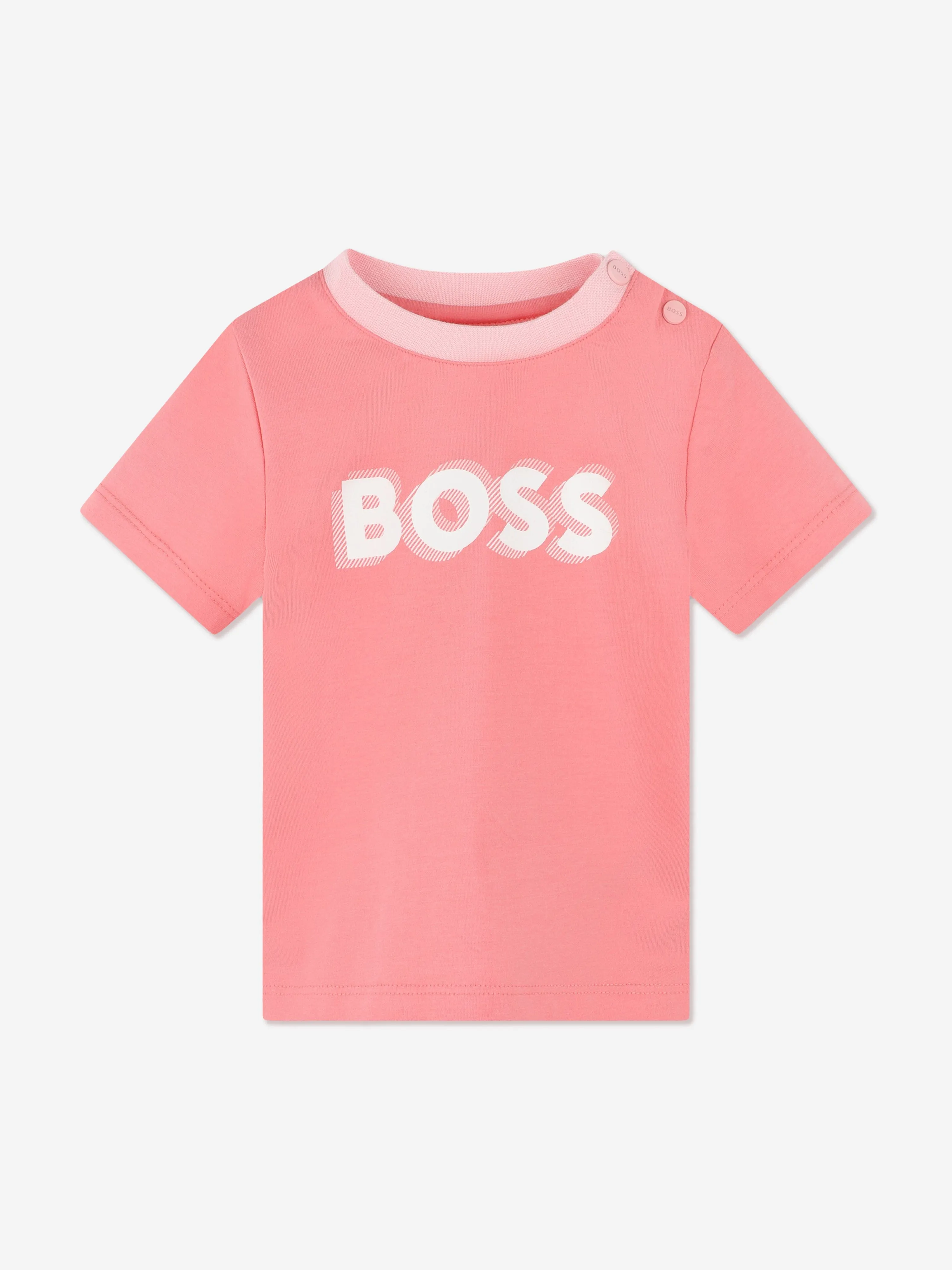 BOSS Baby Girls 3 Piece Tracksuit Gift Set in Pink