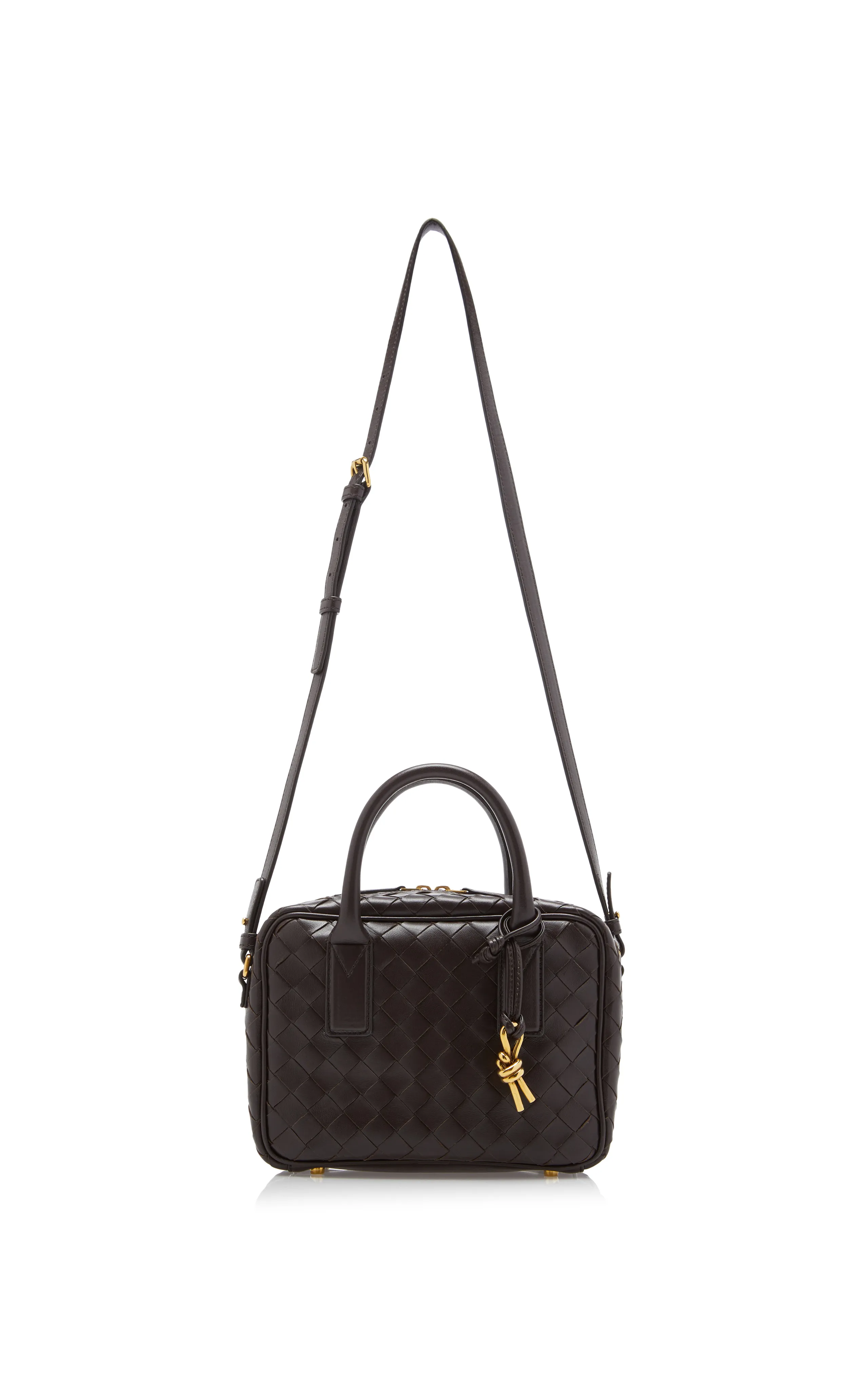 Bottega Veneta Small Getaway Intrecciato Leather Bag