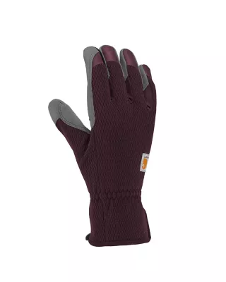 Carhartt High-Dexterity Padded Palm Touch-Sensitive Long Cuff Gloves, 1 Pair