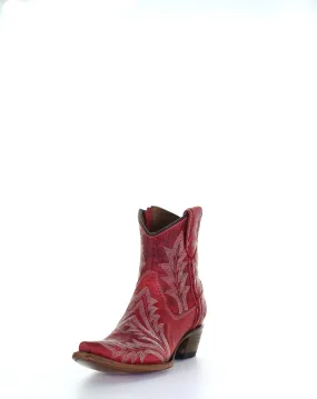 Circle G Red Ladies' Shortie Boot