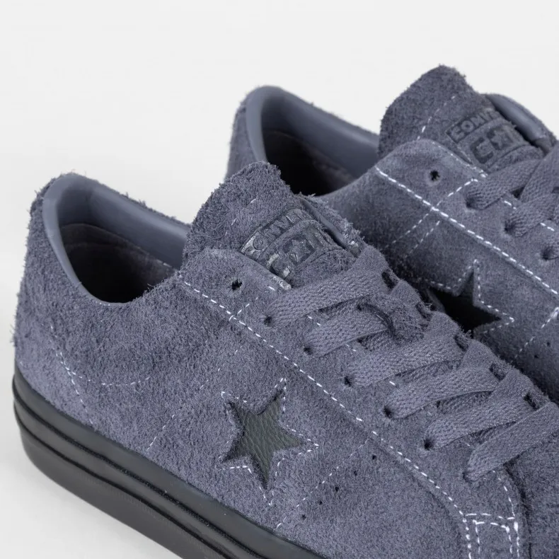 Converse Cons One Star Pro Ox 'Vintage Suede' (Dark Moth/Dark Moth/Black)