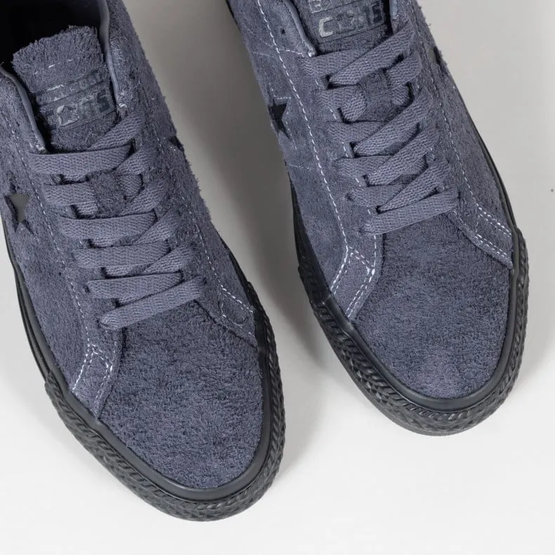 Converse Cons One Star Pro Ox 'Vintage Suede' (Dark Moth/Dark Moth/Black)