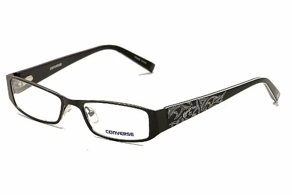 Converse Eyeglasses Hustle Black Optical Frames