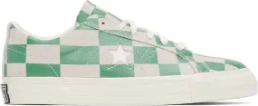 Converse Green & Grey Warped Board Sneakers