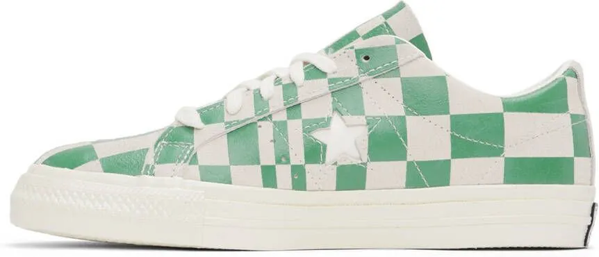 Converse Green & Grey Warped Board Sneakers