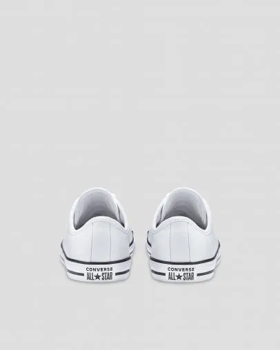 CONVERSE WOMENS CT ALL STAR DAINTY LOW - WHITE/BLACK/WHITE