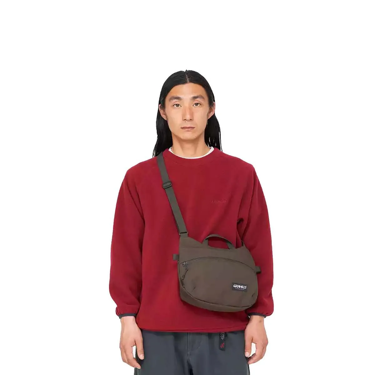 Cordura Shoulder Bag - brown