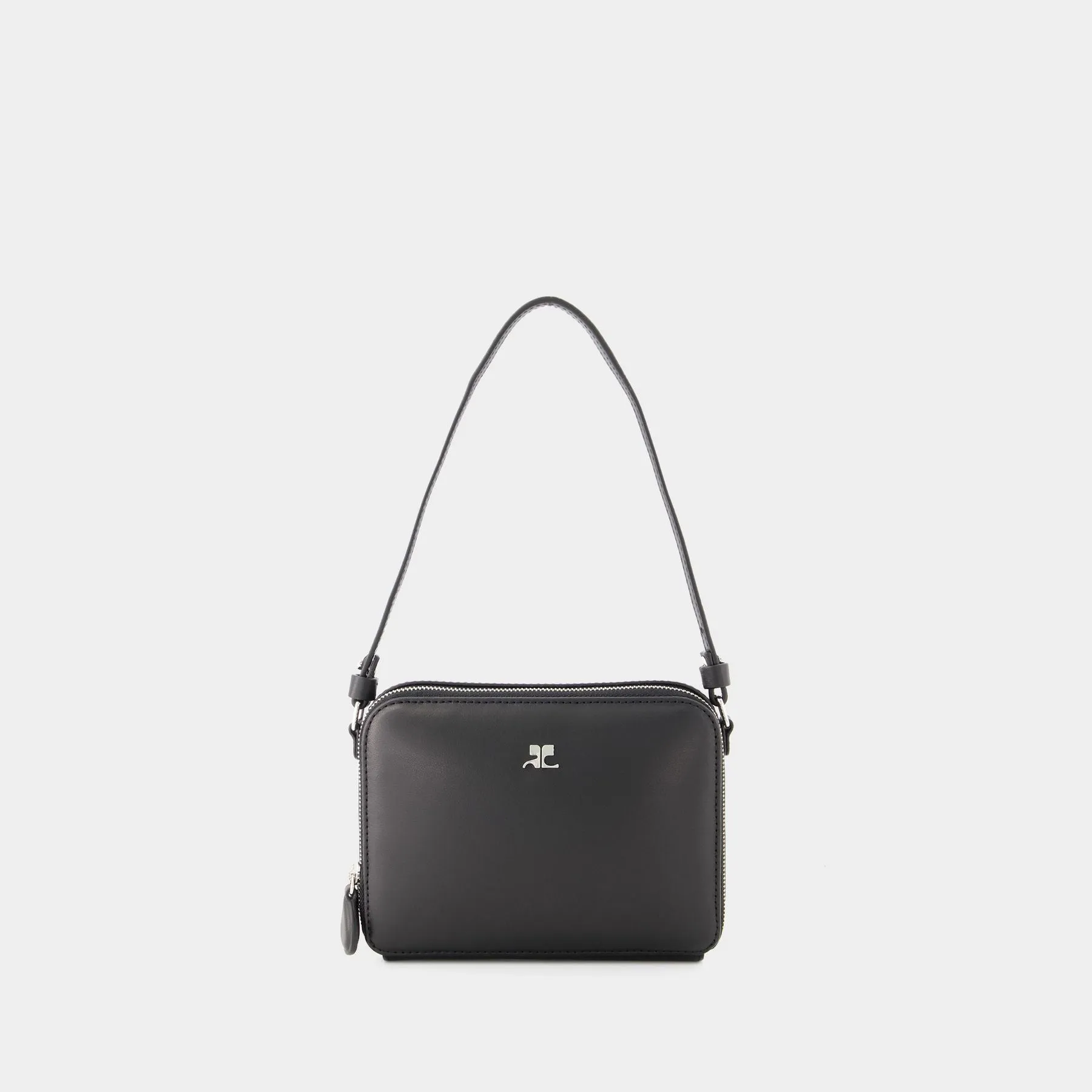 Courreges  Cloud Reflex Bag  - Courreges - Leather - Black