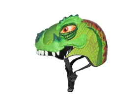 C.Preme Raskullz Child Safety Helmet - 5 Plus - TREX Awesome Green