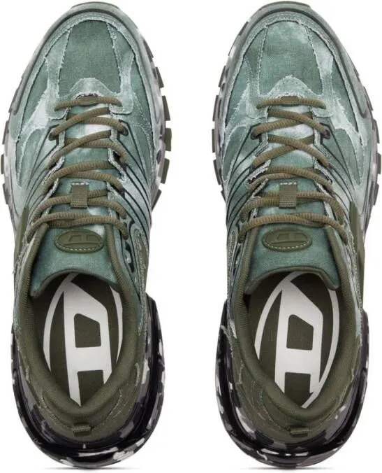 Diesel S-Serendipity Pro-X1 camo-print sneakers Green