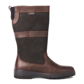 Dubarry Womens Kildare Leather Boot Black / Brown