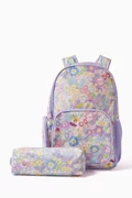 Enchanted Floral Backpack & Pencil Case Set