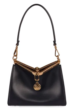 ETRO Luxurious Mini Leather Shoulder Bag - 21x16x9cm