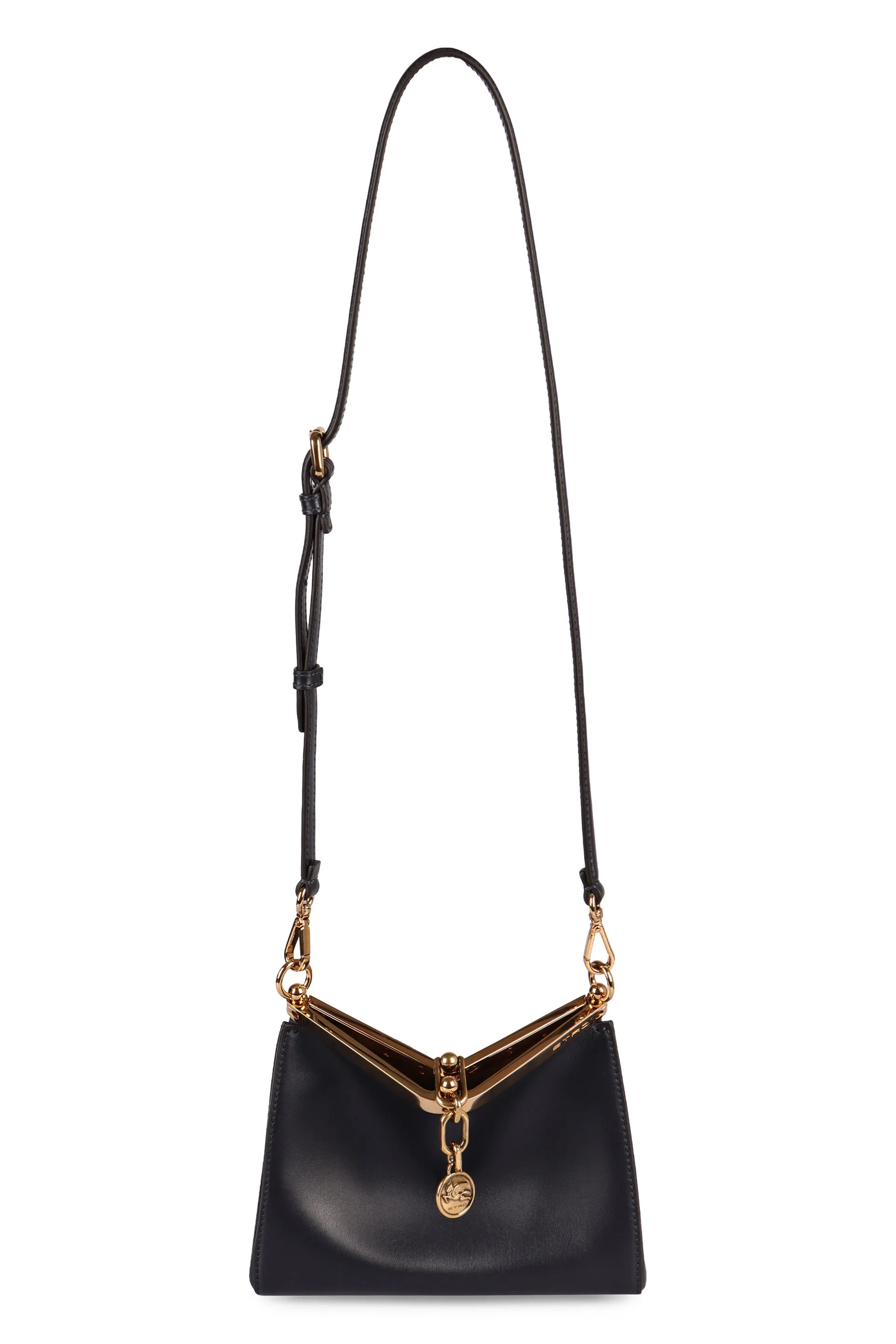 ETRO Luxurious Mini Leather Shoulder Bag - 21x16x9cm