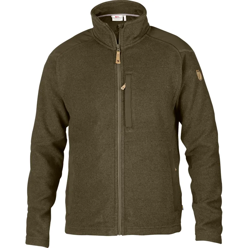 Fjallraven Mens Buck Fleece Dark Olive