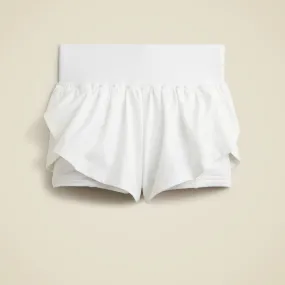 Girls' active flutter short