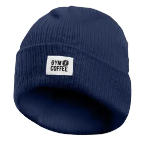 Gym+Coffee Beanie - Dark Blue