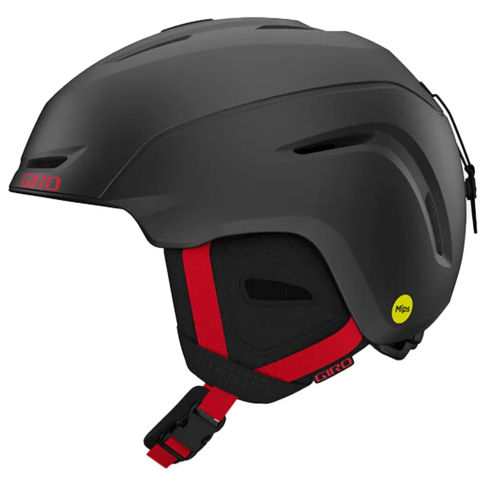 Helmet Giro ---Neo Junior Mips Matte Graphite Bright Red