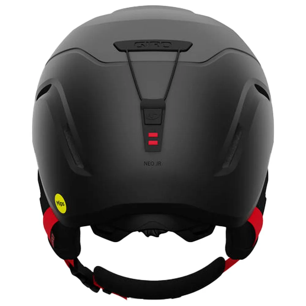 Helmet Giro ---Neo Junior Mips Matte Graphite Bright Red