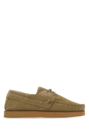 Isabel Marant Mud Suede Lace Up Shoes