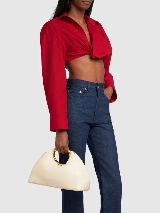 Jacquemus   Le Calino leather top handle bag 