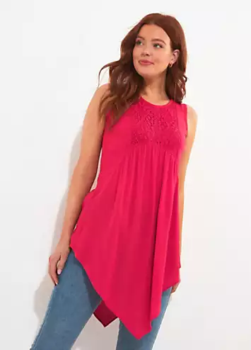 Joe Browns Lace Asymmetric Hem Tunic | Grattan