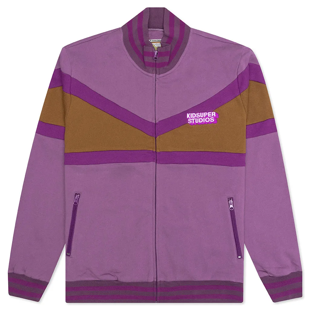 K Tracksuit Top - Purple