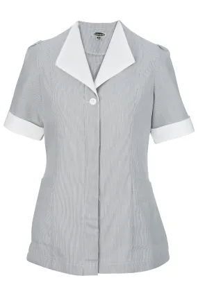 Ladies' Junior Cord Hidden Placket Tunic 7275