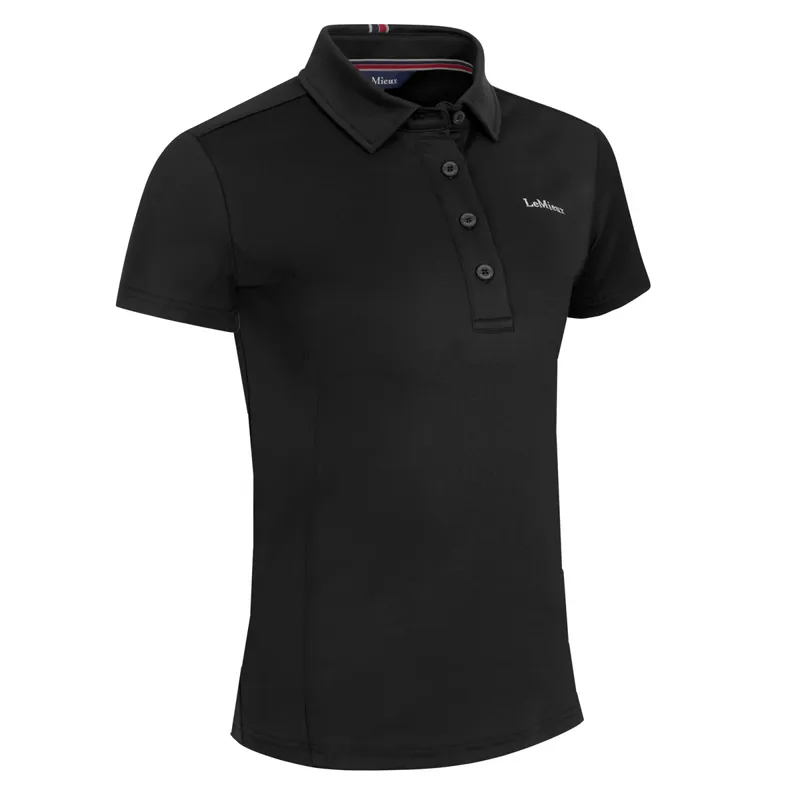 LeMieux Elite Mens Polo Shirt - Black