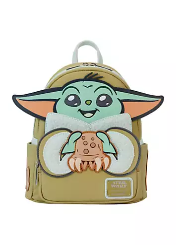 Loungefly Mandalorian Grogu & Crabbies Cosplay Mini Backpack | Kaleidoscope