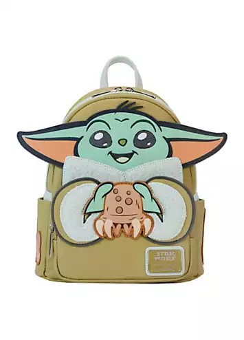 Loungefly Mandalorian Grogu & Crabbies Cosplay Mini Backpack | Kaleidoscope