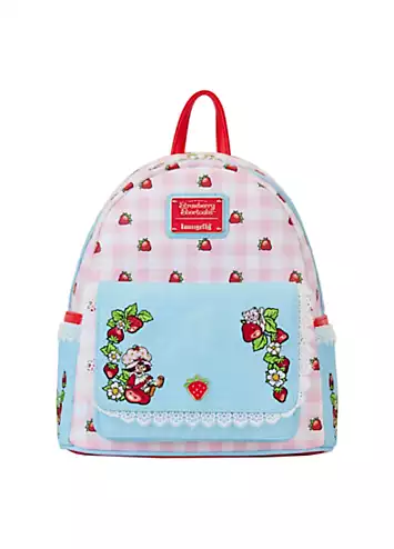 Loungefly Strawberry Shortcake Denim Pocket Mini Backpack | Kaleidoscope