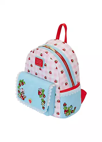 Loungefly Strawberry Shortcake Denim Pocket Mini Backpack | Kaleidoscope