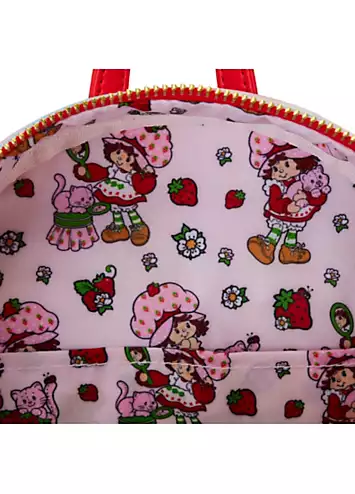 Loungefly Strawberry Shortcake Denim Pocket Mini Backpack | Kaleidoscope